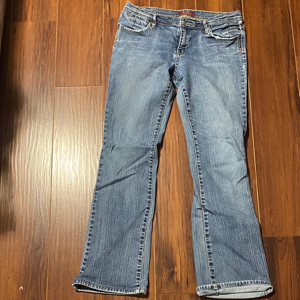 Stylish Blue Boot Cut Women's Jeans